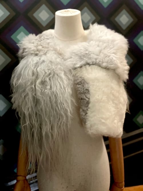 Sade Sheepskin Vest | Textiles by Seven Sundays Studios