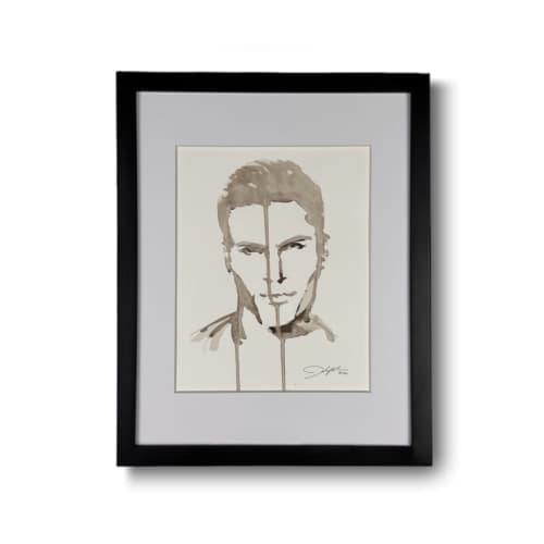 Axel No. 3 | Watercolor Painting in Paintings by John Velo Studio