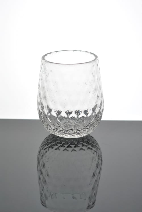 Optic Wine Glass | Drinkware by Tucker Glass and Design`