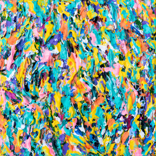 Cherry Blossoms | Oil And Acrylic Painting in Paintings by Brianne Valentino