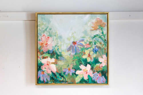 Freedom to Be Known | Oil And Acrylic Painting in Paintings by JoAnna Liston | Lily Field Studio. Item made of maple wood compatible with boho and country & farmhouse style