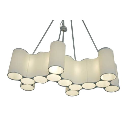 KA1861 Linear Cumulus | Pendants by Alan M