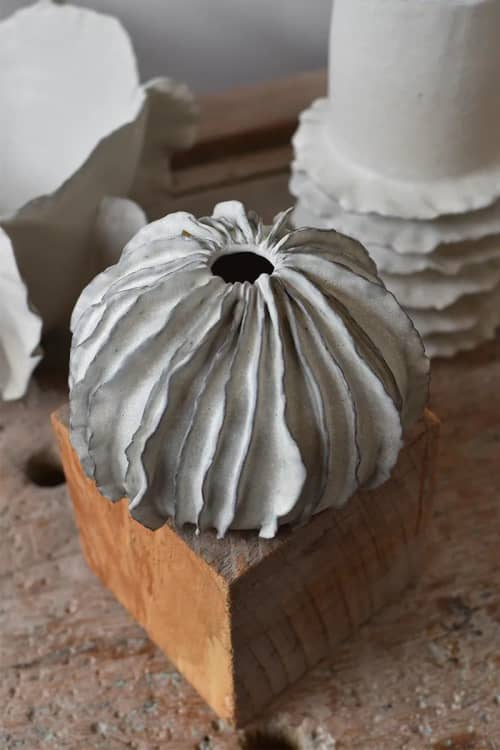 Ribera Round Ceramic Vase | Vases & Vessels by OWO Ceramics