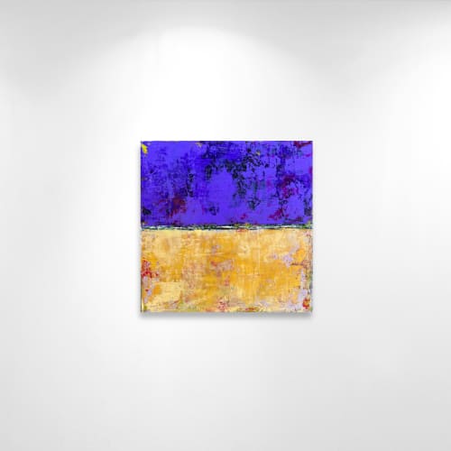 BEYOND | 40x40 | Oil And Acrylic Painting in Paintings by Lara Spadetto Art