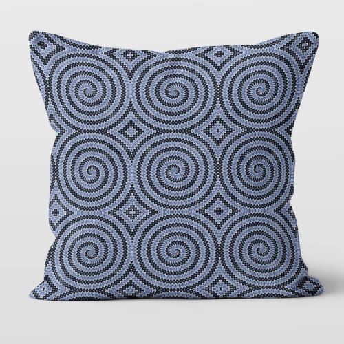 Della Cotton Linen Throw Pillow Cover | Pillows by Brandy Gibbs-Riley