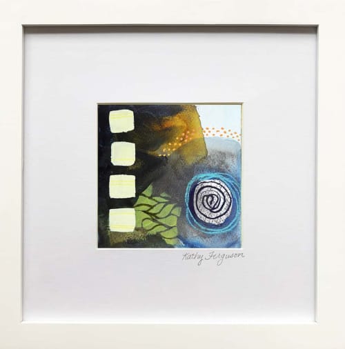 Squares | Mixed Media in Paintings by Kathy Ferguson Art