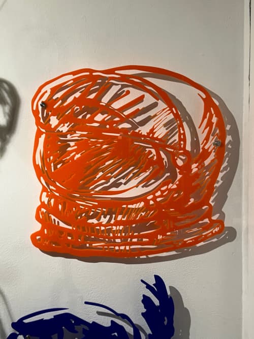 Space Helmet | Wall Sculpture in Wall Hangings by Eric Farache Artist