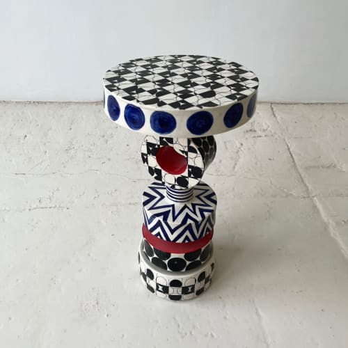 Dotty Drink Table | Cocktail Table in Tables by Rust Designs