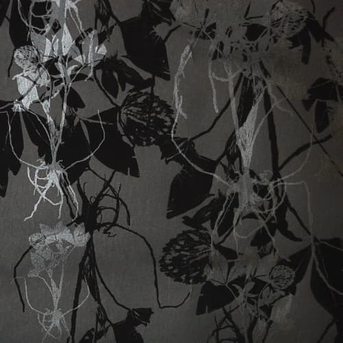 Sleeping Briar Rose | Noir | Wallpaper in Wall Treatments by Jill Malek Wallpaper. Item composed of paper