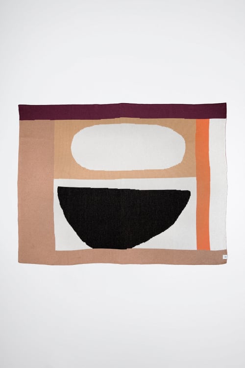 Mortar | Throw Blanket | Linens & Bedding by Upton