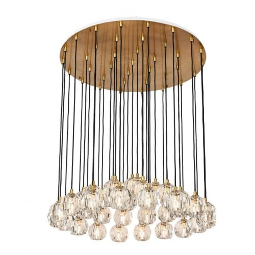 AM8122 Boule Shower | Chandeliers by Alan M