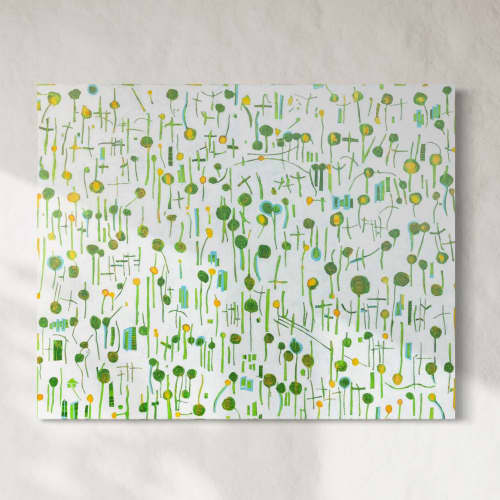 Lollipops #2 | Oil And Acrylic Painting in Paintings by Sorelle Gallery. Item made of canvas