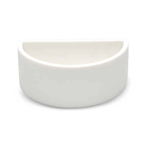 Demi Lune Large Bowl | Serving Bowl in Serveware by Tina Frey. Item composed of synthetic