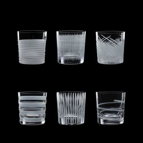 Tumbler | Glass in Drinkware by Oggetti Designs. Item composed of glass