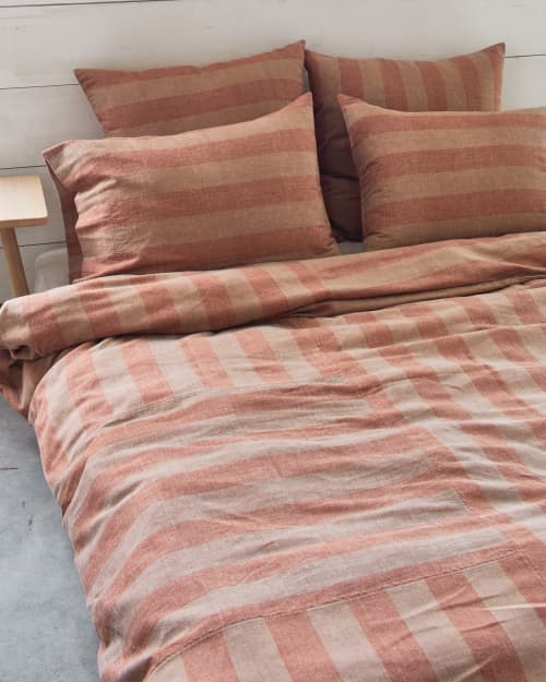 Maze Duvet Cover - Sienna | Linens & Bedding by MINNA