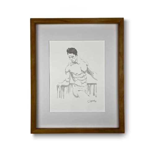 Pietro No. 2 | Watercolor Painting in Paintings by John Velo Studio