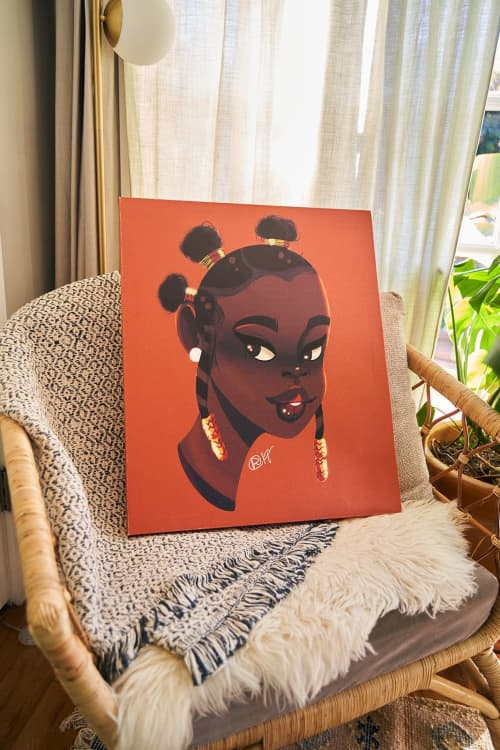 Cocoa | Prints in Paintings by $NP Designs