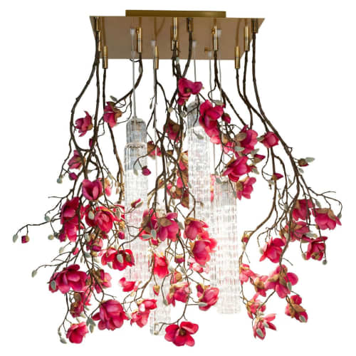 Alan Mizrahi QZ2448 Magnolia | Chandeliers by Alan Mizrahi Lighting Design