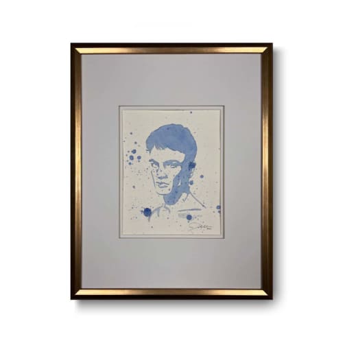 Tristan In Blue | Paintings by John Velo Studio