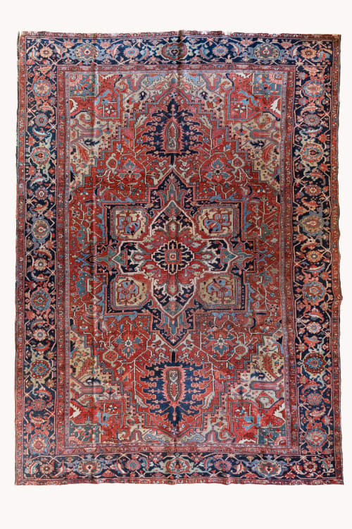 Vintage Heriz Area Rug Orvis | Rugs by District Loom