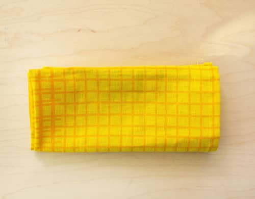 Break The Grid // Square Set of 4 | Napkin in Linens & Bedding by Urbs Studio. Item made of linen