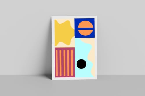 Spontaneous Art Print | Prints by Britny Lizet. Item made of paper works with boho & contemporary style