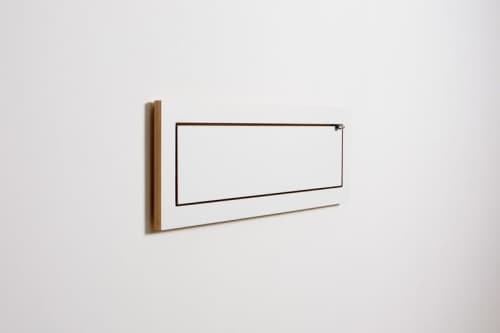Folding Wall Shelf | Fläpps Shelf 80x27-1 | Spice Rack, Display Ledge, Birch Plywood, White | Shelving in Storage by AMBIVALENZ