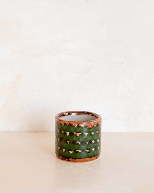 San Germán Small Cup - Green | Cups by MINNA