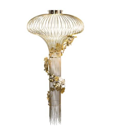 Alan Mizrahi IQ2254 Leaves Onion | Pendants by Alan Mizrahi Lighting Design