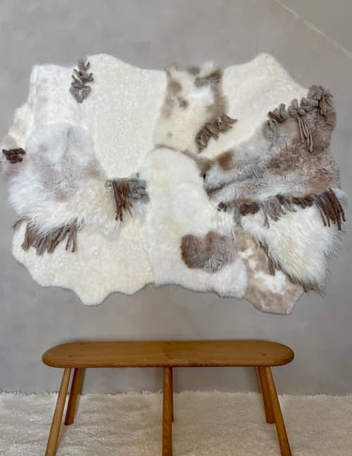 Miko Sheepskin Rug #34 | Area Rug in Rugs by Seven Sundays Studios