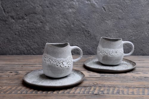 Mug "Moonchild" | Drinkware by Laima Ceramics. Item composed of stoneware