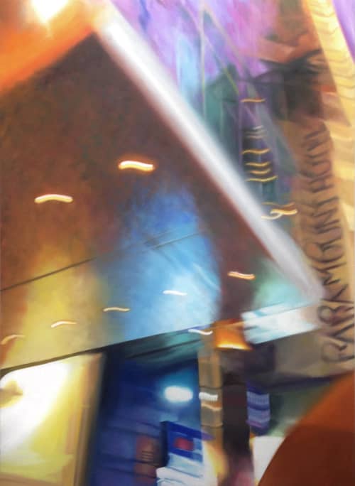 West 46th Street: oil painting | Oil And Acrylic Painting in Paintings by John Boak