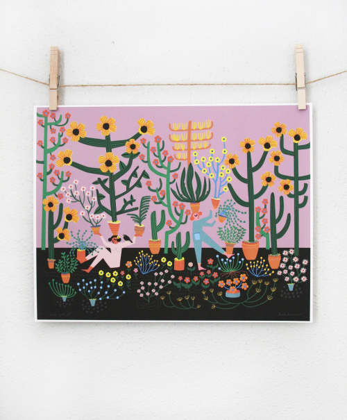 I've Got It Print | Prints by Leah Duncan. Item made of paper compatible with mid century modern and contemporary style