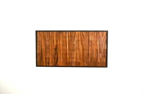 Serengeti | Wall Sculpture in Wall Hangings by StainsAndGrains. Item composed of oak wood in contemporary or industrial style