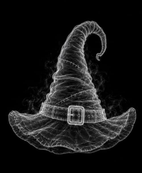 EXPOSED HALLOWEEN — WITCH HAT | Decorative Objects by Exposedart