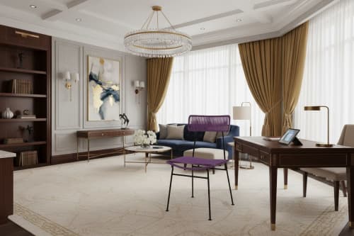 Hapi Chair | Dining Chair in Chairs by Innit Designs. Item composed of steel and synthetic