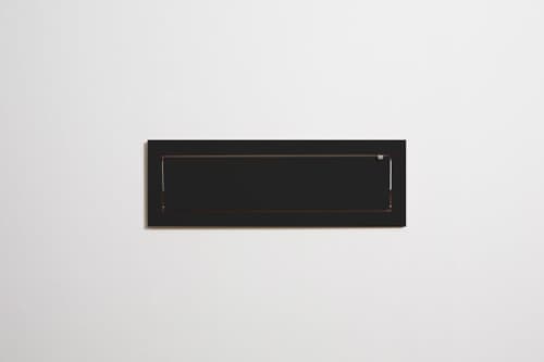 Folding Wall Shelf | Fläpps Shelf 80x27-1 | Spice Rack, Display Ledge, Birch Plywood, Black | Shelving in Storage by AMBIVALENZ