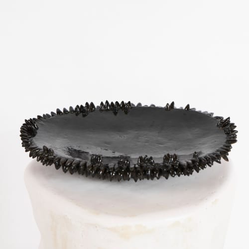 Appuntito Plate | Ceramic Plates by Project 213A. Item made of ceramic works with contemporary style