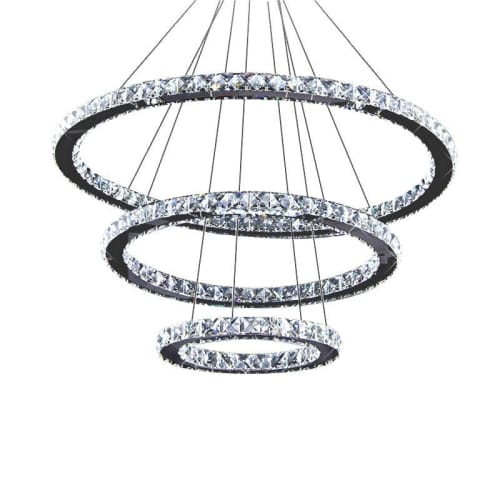 Alan Mizrahi AM6123 Ore 3 Rings | Chandeliers by Alan Mizrahi Lighting Design