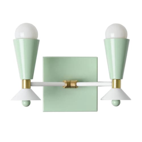Bartlett | Sconces by Illuminate Vintage. Item composed of brass