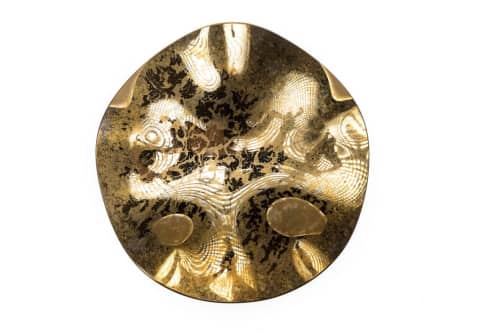 Stingray Old Gold Platter | Serveware by PlusObject