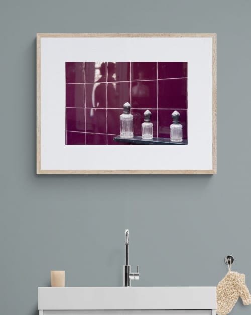 Camila, Perfume bottles  - Fine Art Photograph | Photography by Louise O'Gorman