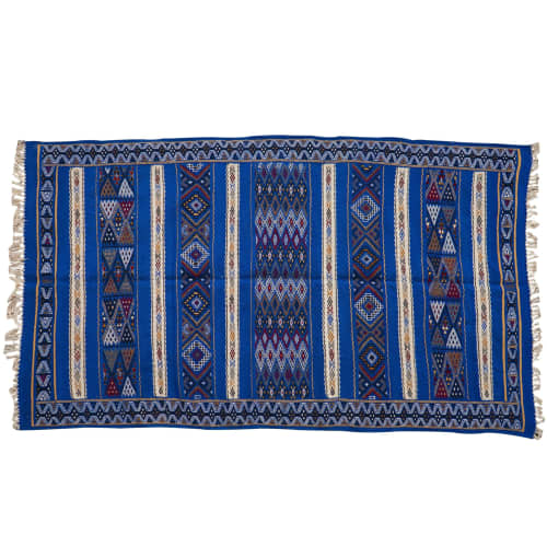 Handwoven wool rug | Area Rug in Rugs by Berber Art. Item made of fabric with fiber