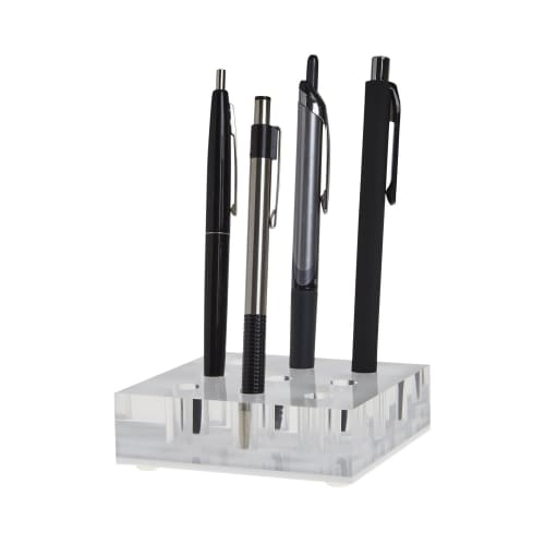 Pen Holder #9 - Hamptons White | Ornament in Decorative Objects by JR William. Item composed of synthetic