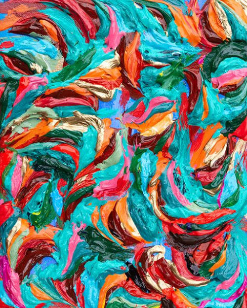 Earth Vibes | Paintings by Brianne Valentino
