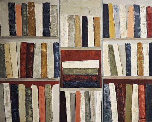 Point de lecture | Oil And Acrylic Painting in Paintings by Sophie DUMONT.