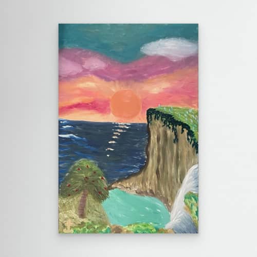 Tropical Cliff Jumping : Jonathan Lysdahl | Decorative Objects by Art of Jonathan Lysdahl