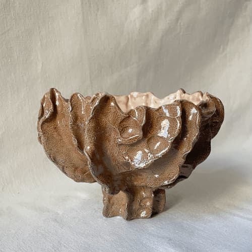 Underwater Vase .5 | Vases & Vessels by Anna Altman. Item composed of ceramic