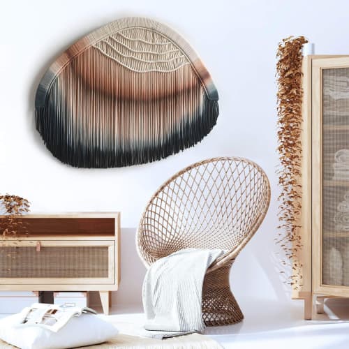 Stone Collection - BOTSWANA AGATE II | Macrame Wall Hanging in Wall Hangings by Rianne Aarts / Teddy and Wool Studio