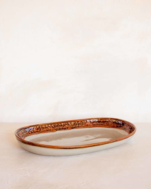 San Germán Platter - Brown | Serveware by MINNA